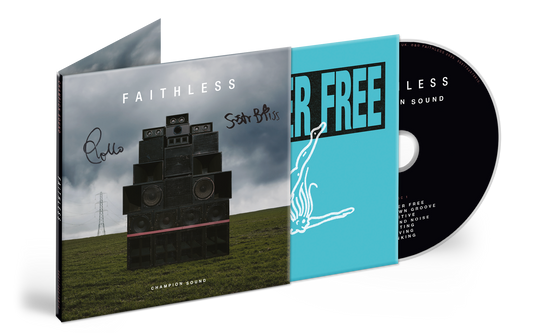 FAITHLESS - CHAMPION SOUND CD SIGNED