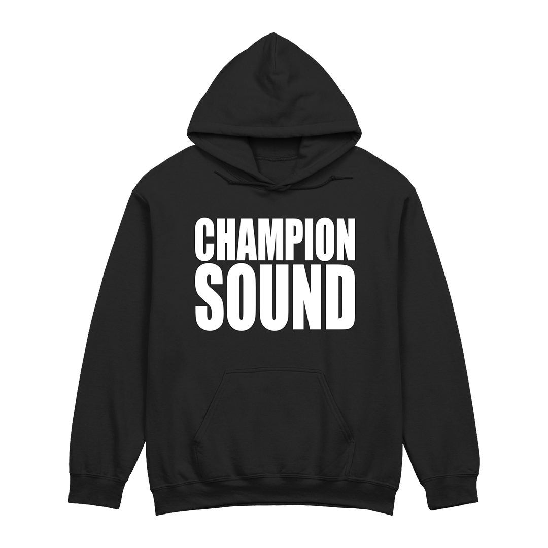 CHAMPION SOUND SPEAKER HOODIE BLACK