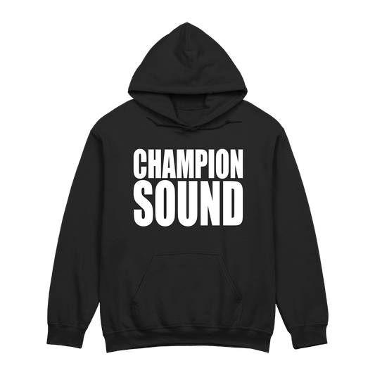 CHAMPION SOUND SPEAKER HOODIE BLACK
