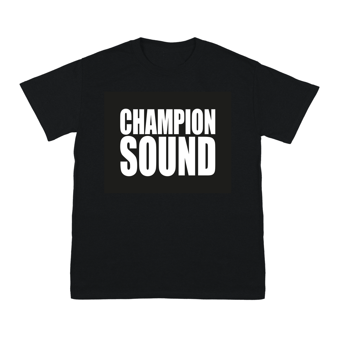FAITHLESS CHAMPION SOUND BLACK TEE