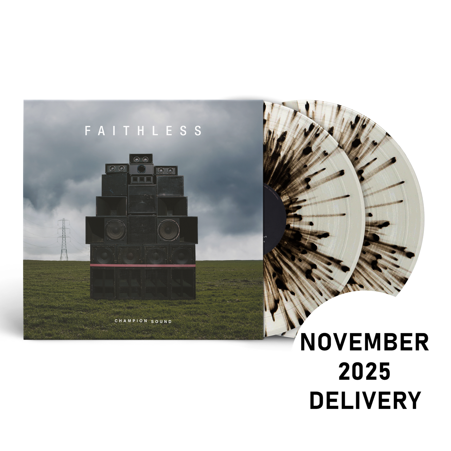 FAITHLESS - CHAMPION SOUND SPLATTER VINYL